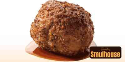 Bal gehakt uit jus of gefrituurd