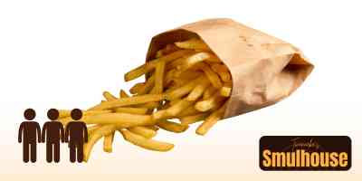 Gezinszak friet 3 personen