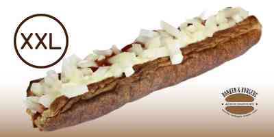 Frikandel XXL speciaal tomaten ketchup