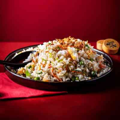 Gebakken rijst met groenten