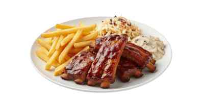 Spare ribs menu