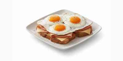 Lunchgerecht klassieke uitsmijter