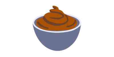 Halve beker stoofvlees