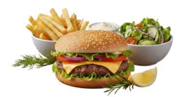 Hamburger speciaal menu