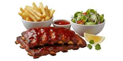 Spareribs menu