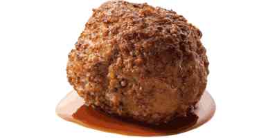 Gehaktbal uit de jus