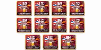 LOS! Carnaval | 13, 14 & 15 februari 2026 | 11 consumptiebonnen